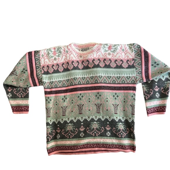 Vintage Sweater Jessica Roberta Crew Neck Feminine Women’s‎ Size XXL NO SIZE TAG - Picture 1 of 5